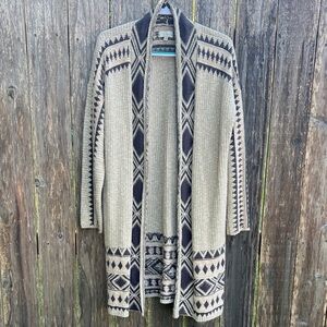 Lucky Brand Textured Knit Cardigan